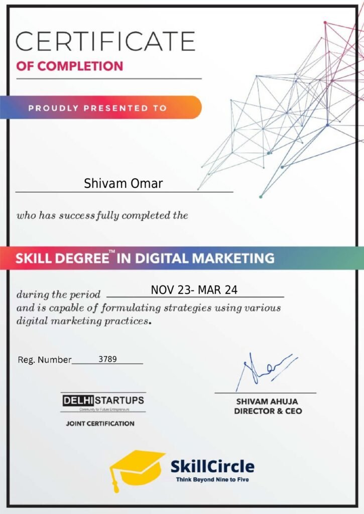 Training Certification