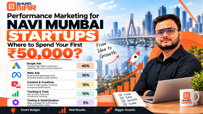 Performance Marketing for Navi Mumbai Startups: Where to Spend Your First ₹50,000